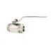 SS Ball Valve Round Solid Body Heavy Duty Stainless Steel 316